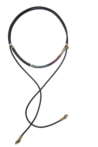 The Black Petallic Spectrum Necklace