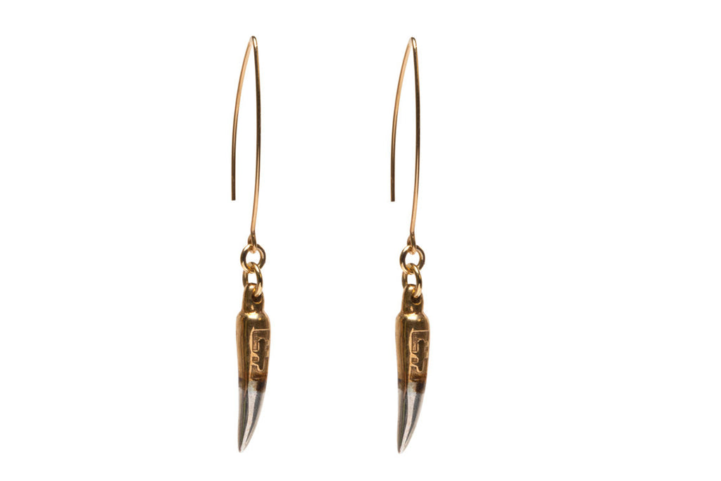 Tusk Drop Earrings