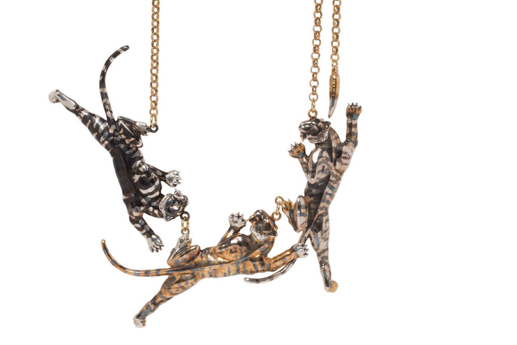 Tigeress Trio Necklace