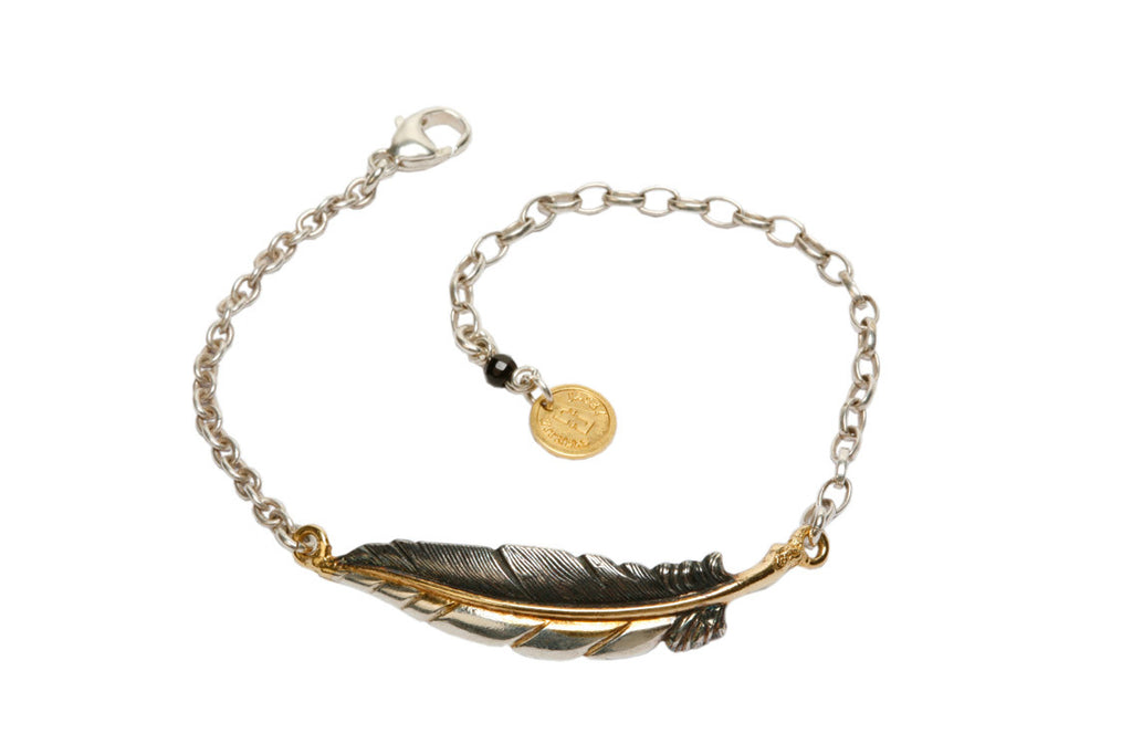 Slim Feather Bracelet