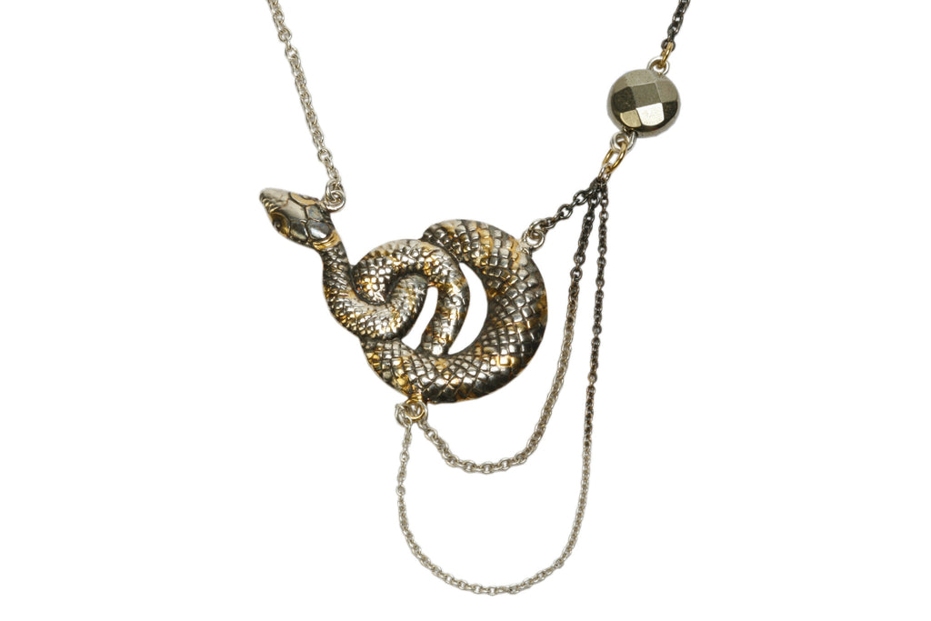 Moon Serpent Necklace