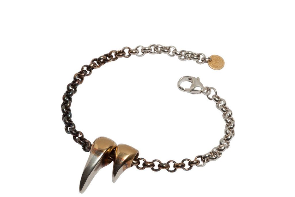 Double Sabre Tooth Bracelet