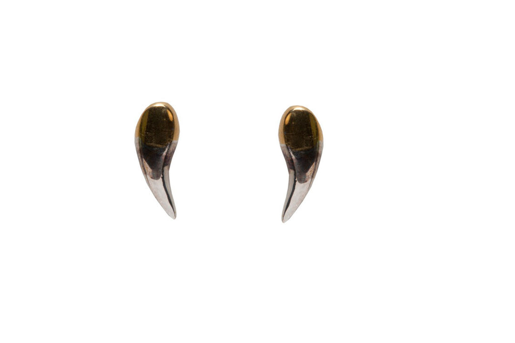 Mini Sabre Tooth Earrings