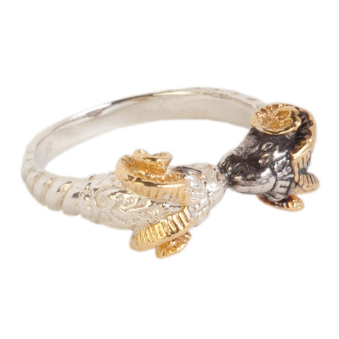 Kissing Ram Ring